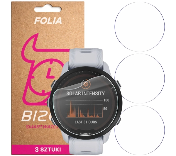 Bizon Watch Film HydroFlex do Garmin Forerunner 955