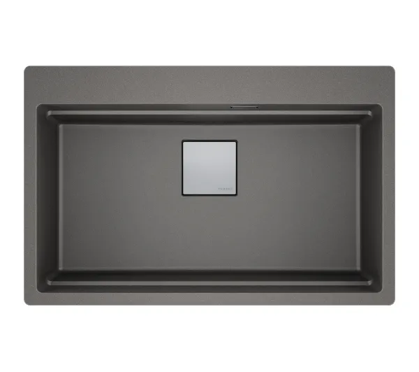 Zlewozmywaki kuchenne - Franke Kanon KNG PRO 610-73 FTL Granitowy Kamienny szary