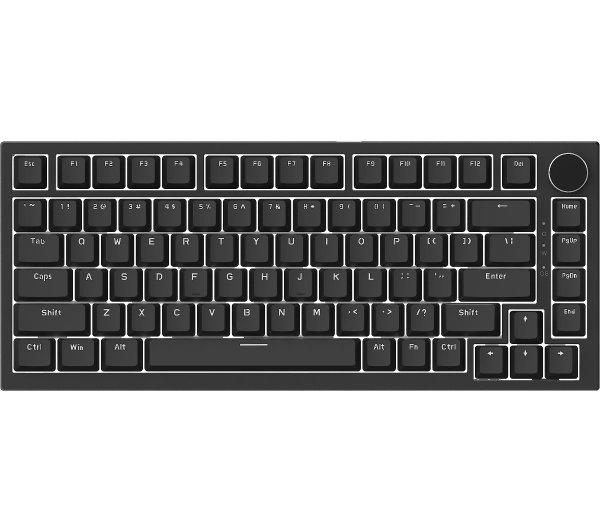 Ajazz AK820 Red Switch Czarny