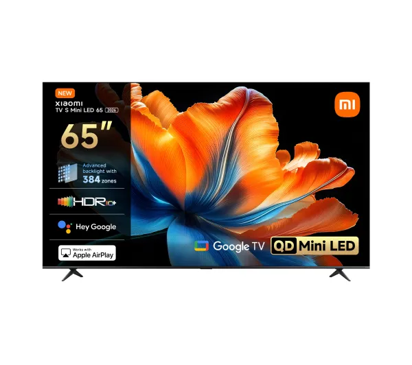 Xiaomi TV S Mini LED 65 2026 (L65MC-SEU) 65" QD-Mini LED 4K/60Hz 120Hz/FHD Google TV Dolby Atmos DTS:X HDMI 2.1 DVB-T2