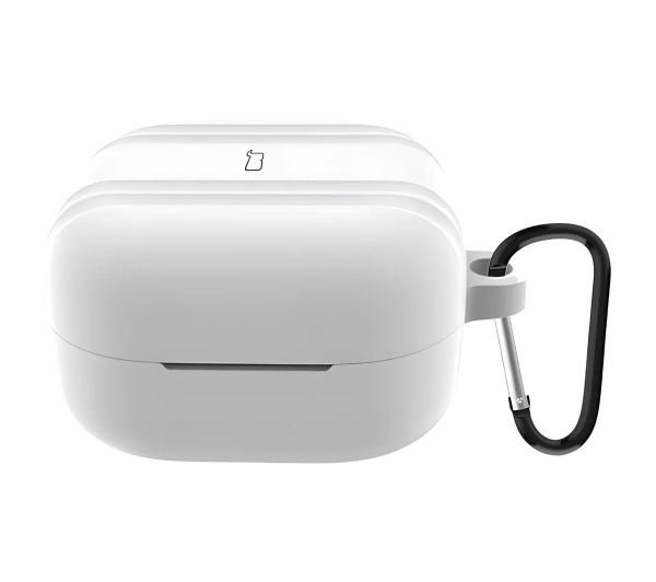 Bizon Case Headphone Silicone do Galaxy Buds 4/4 Pro Biały