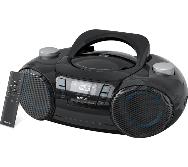Sencor Boombox SPT 4710 CD/MP3/USB/SD Bluetooth 5.3, Radio FM PLL