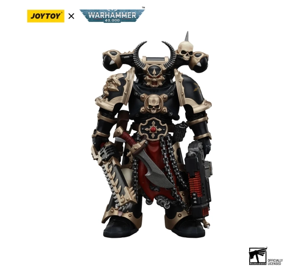 Joy Toy Warhammer 40k Chaos Space Marines Black Legion Chosen with Combi-melta and chainsword