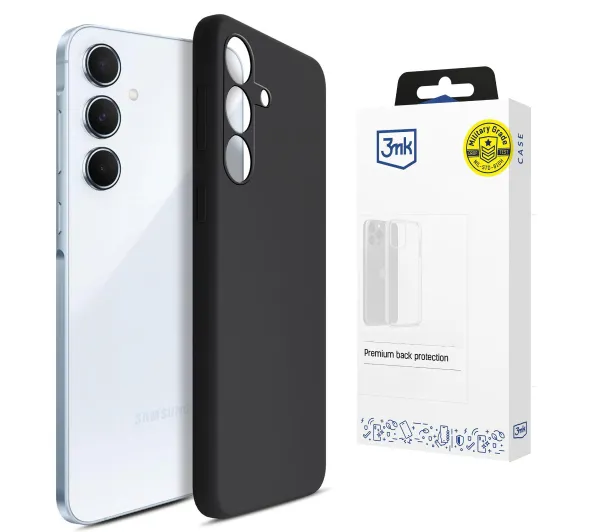 3mk Hardy Mellow Case do Galaxy A55 5G Czarny
