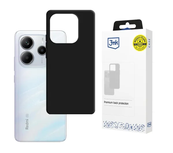 3mk Hardy Mellow Case do Redmi Note 14 5G Czarny