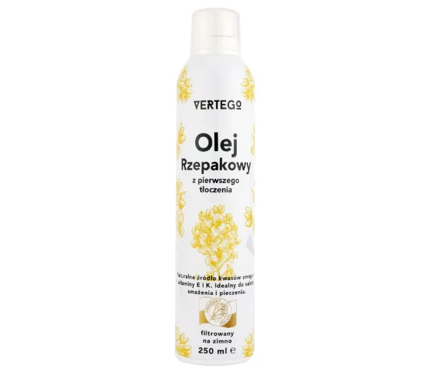 Vertego Rzepakowy z pierwszego  tłoczenia 250ml