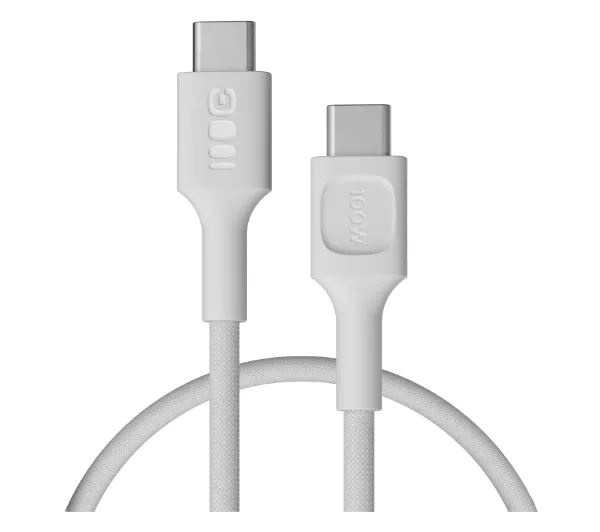 Green Cell PowerStream PD USB-C do USB-C 100W 0,3m Biały
