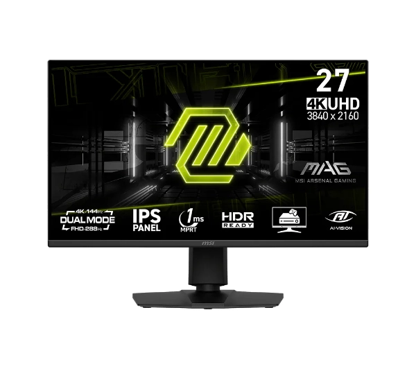 MSI MAG 275UPD E14 27" 4K IPS Dual Mode 144Hz/288Hz 1ms MPRT Gamingowy