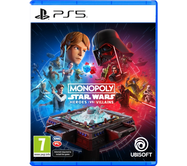 Gra PS5 CENEGA Monopoly: Star Wars Heroes vs. Villains
