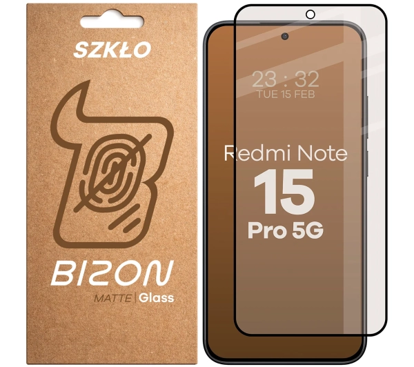 Bizon matowe Glass Matte do Xiaomi Redmi Note 15 Pro 5G