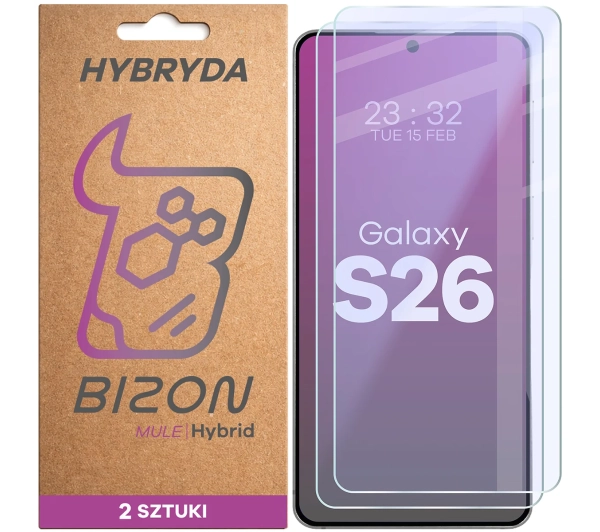 Bizon elastyczne Hybrid Mule Duo do Galaxy S26 2 sztuki