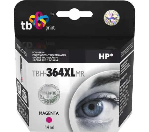 TB Print TBH-364XLMR (zamiennik 364XL) Purpurowy 14 ml