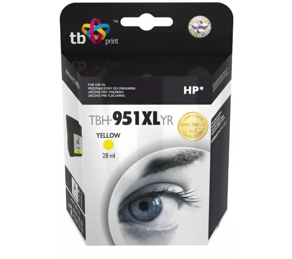 TB Print TBH-951XLYR (zamiennik 951XL) Żółty 20 ml