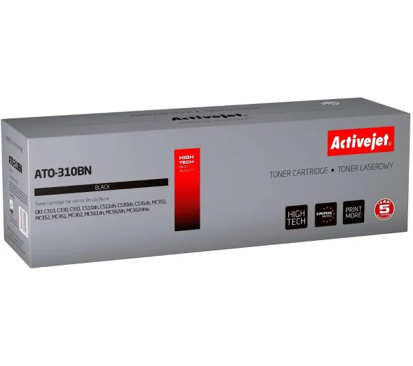 ActiveJet ATO-310BN (zamiennik 44469803) Czarny