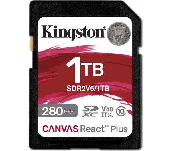 Kingston Canvas React Plus SDXC 1TB