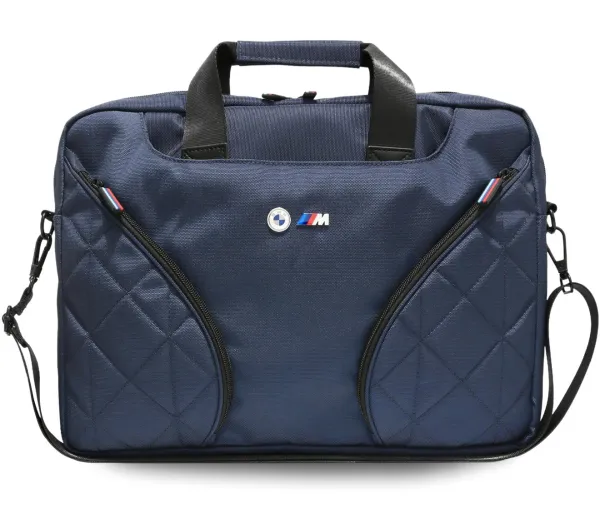 BMW Nylon Pockets & Metal Logo 16" Granatowy