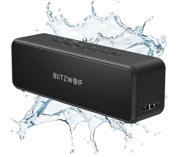 Blitzwolf Głośnik Przenośny Bluetooth 5.0 Aux 30W 4000MAH Wytrzymały IPX6