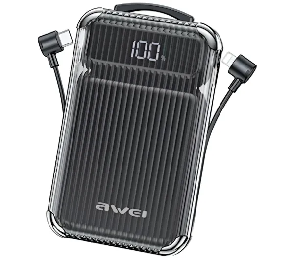 Awei P89K 10000mAh 15W Czarny