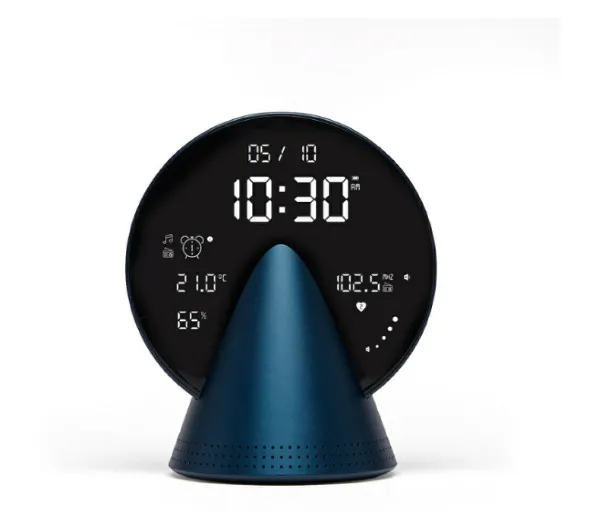 Lexon Conic Clock Blue LR156L3 Niebieski