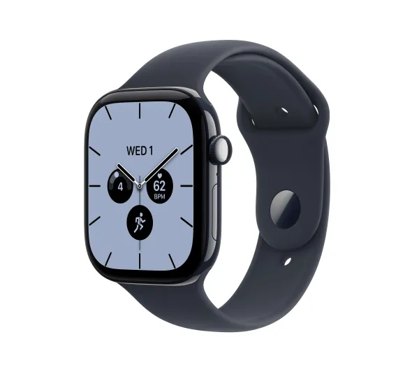 Smartwatch Apple Watch Series 12 GPS + Cellular 42mm ceramika granatowa noc + pasek sportowy granatowy M/L
