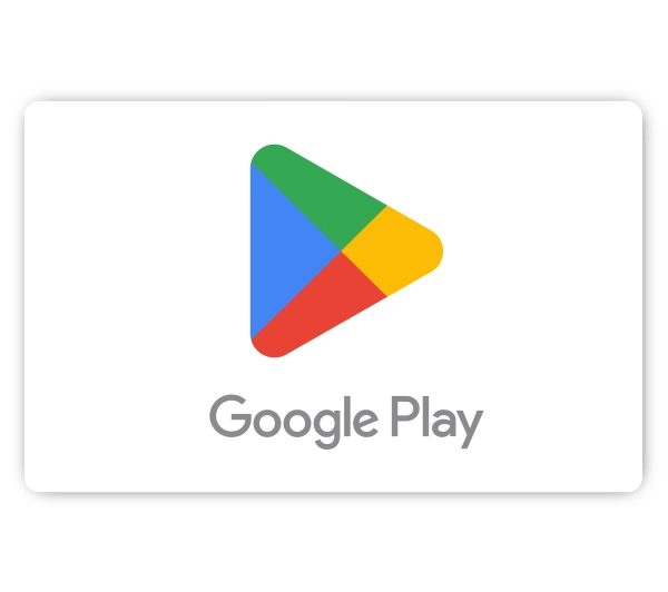 Doładowanie Google Play 10-600zł [Bon Agencyjny]
