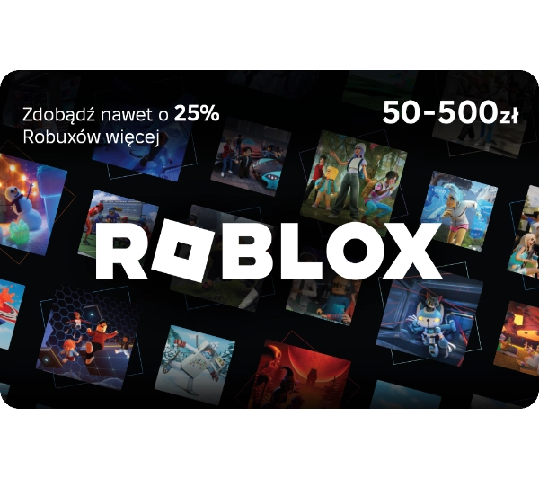 Doładowanie Roblox 50-500zł [Bon Agencyjny]