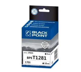 Black Point BPET1281 (zamiennik T1281) Czarny 10 ml