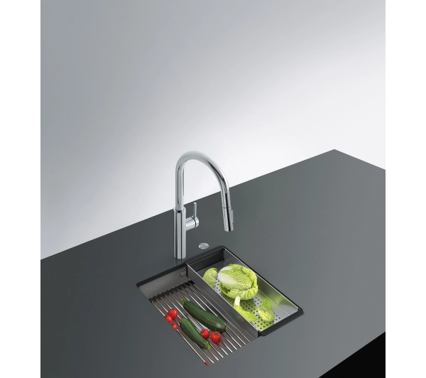 Franke Kanon KNG 110-37 Granitowy Kamienny szary - DRUGI -30%, ALBO 4-TY -80% - Kup na Raty - RRSO 0%