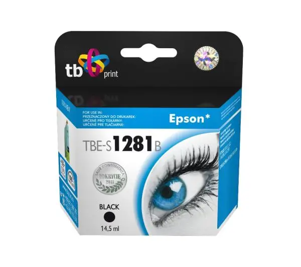 TB Print TBE-S1281B (zamiennik T1281) Czarny 14,5 ml