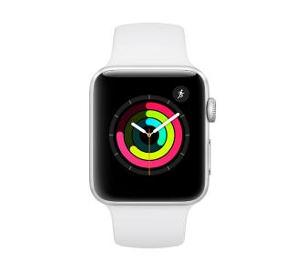 Apple Watch 3 38mm biały (pasek sport) Smartwatch