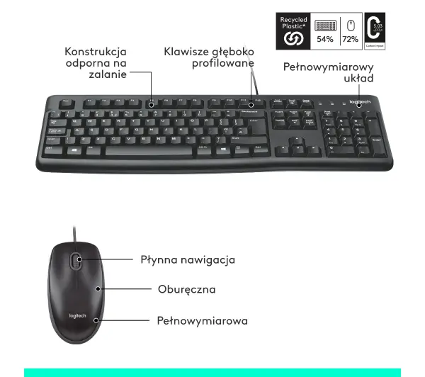Logitech MK120 Czarny