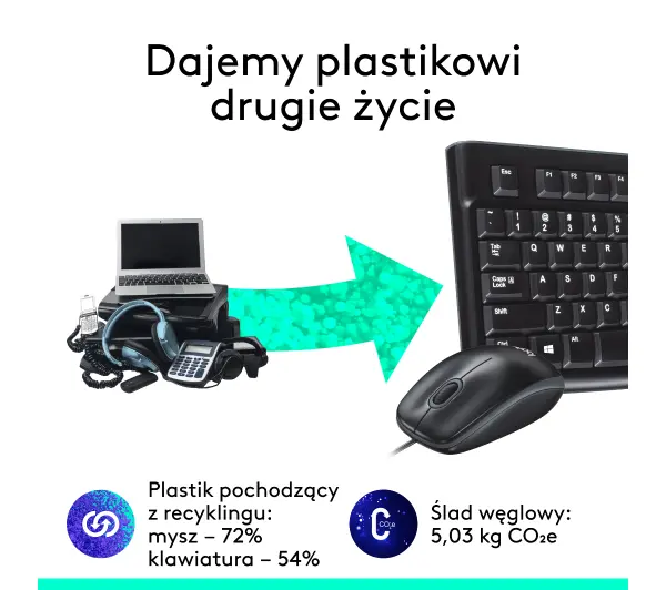 Logitech MK120 Czarny