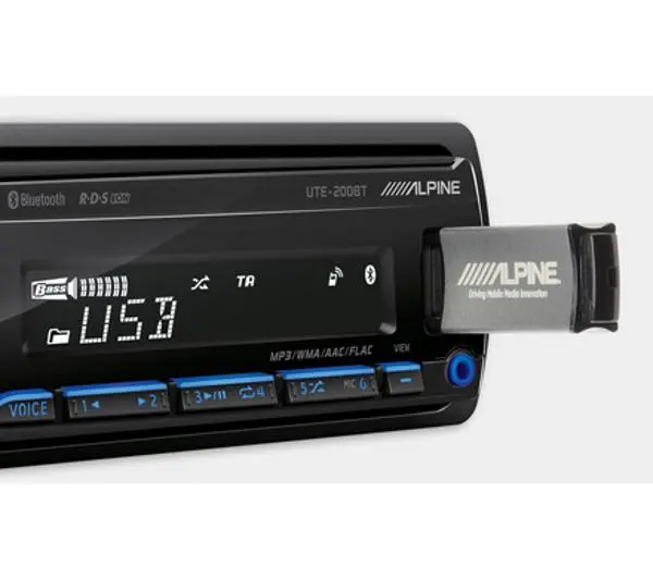 Alpine UTE-200BT z USB 4x50W Bluetooth - Kup na Raty - RRSO 0%
