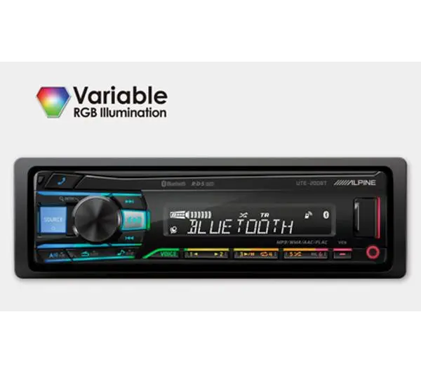 Alpine UTE-200BT z USB 4x50W Bluetooth - Kup na Raty - RRSO 0%