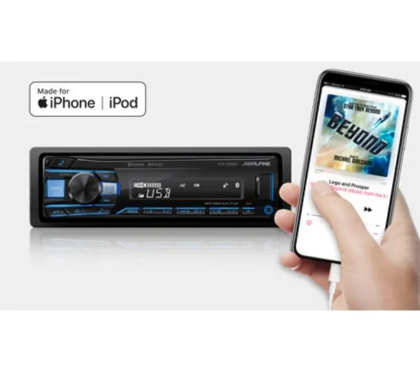 Alpine UTE-200BT z USB 4x50W Bluetooth - Kup na Raty - RRSO 0%