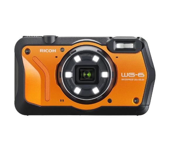 aparat cyfrowy Ricoh WG-6 (pomarańczowy)
