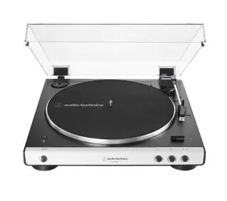 Audio-Technica AT-LP60XBT Automatyczny Napęd paskowy Przedwzmacniacz Bluetooth Biały - Kup na Raty - RRSO 0%