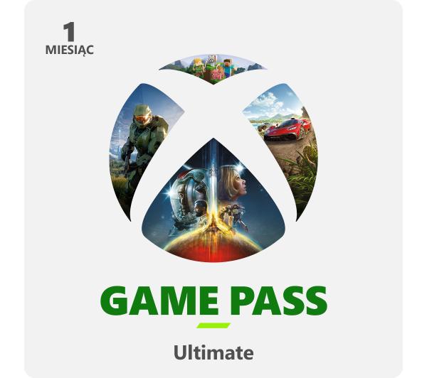 Фото - Аксесуар для приставки Microsoft Subskrypcja Xbox Game Pass Ultimate 1 miesiąc  [kod aktywacyjny]
