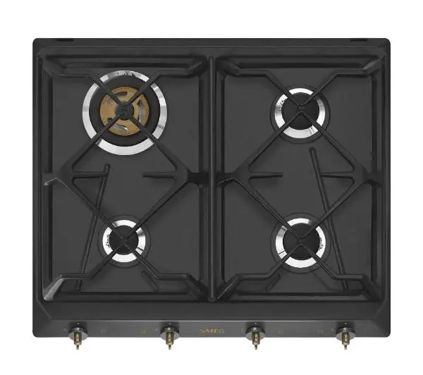 Płyty do zabudowy - Smeg Coloniale SRV864AOGH 59,5cm