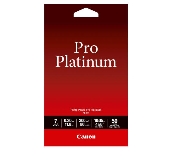 papier fotograficzny Canon PT-101 Pro Platinum 4x6" 50 arkuszy