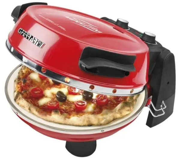 G3 Ferrari Snack Napoletana G10032 1200W Regulacja temperatury 31cm Czerwony