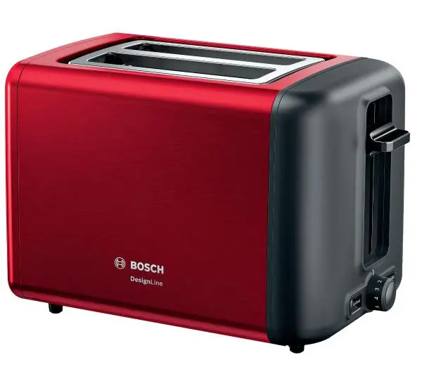 Tostery - Bosch TAT3P424 Ruszt do bułek Rozmrażanie 970W