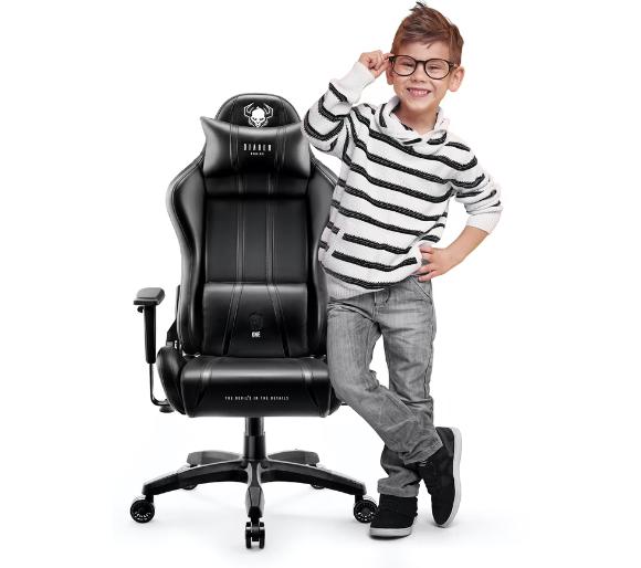 fotel gamingowy Diablo Chairs X-One 2.0 Kids Size (czarny)