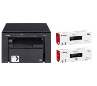 Canon i-SENSYS MF3010 Czarny + 2 x CRG725 - Kup na Raty - RRSO 0%