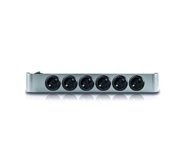 Oehlbach Powersocket 505 6 gniazd 1,5m Czarny
