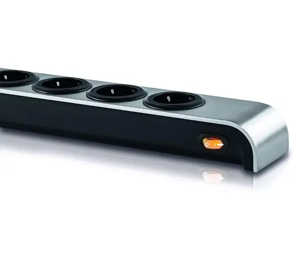 Oehlbach Powersocket 505 6 gniazd 1,5m Czarny