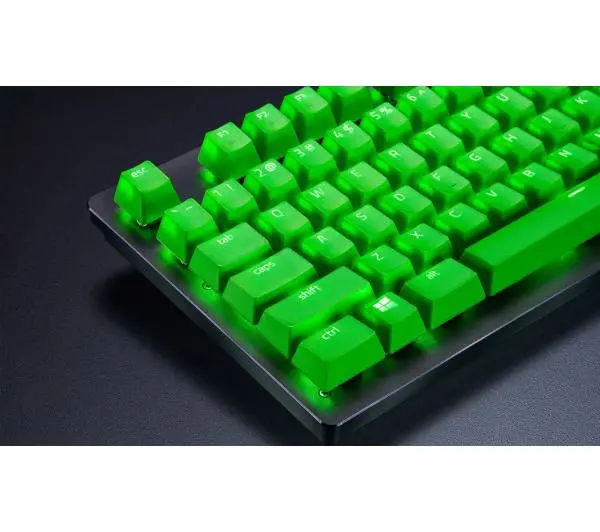 Razer PBT Keycap Upgrade Set Green Zielony