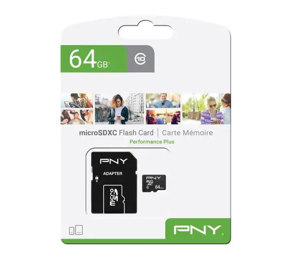 PNY Performance Plus microSDXC 64GB 100/10MB/s