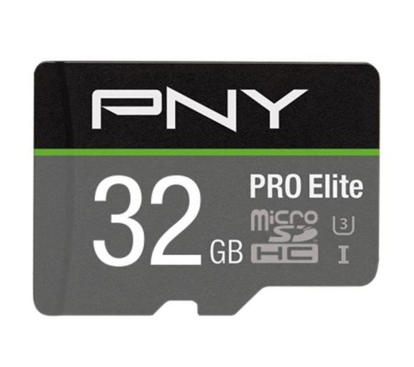 karta pamięci PNY PRO Elite microSD 32GB 100/60 MB/s U3 V30 A1