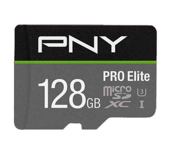 karta pamięci PNY PRO Elite microSD 128G 100/90 MB/s U3 V30 A1